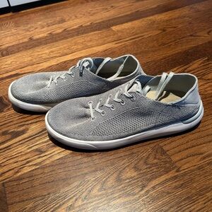 Reef Men's Casual Knit Lace-Up Sneakers - Light Gray